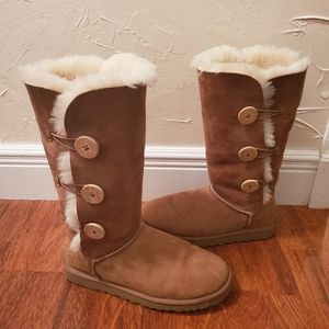 UGG Australia Bailey Button Triplet Boots.